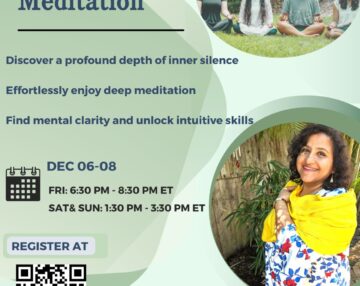 Art of Living Meditation Flyer